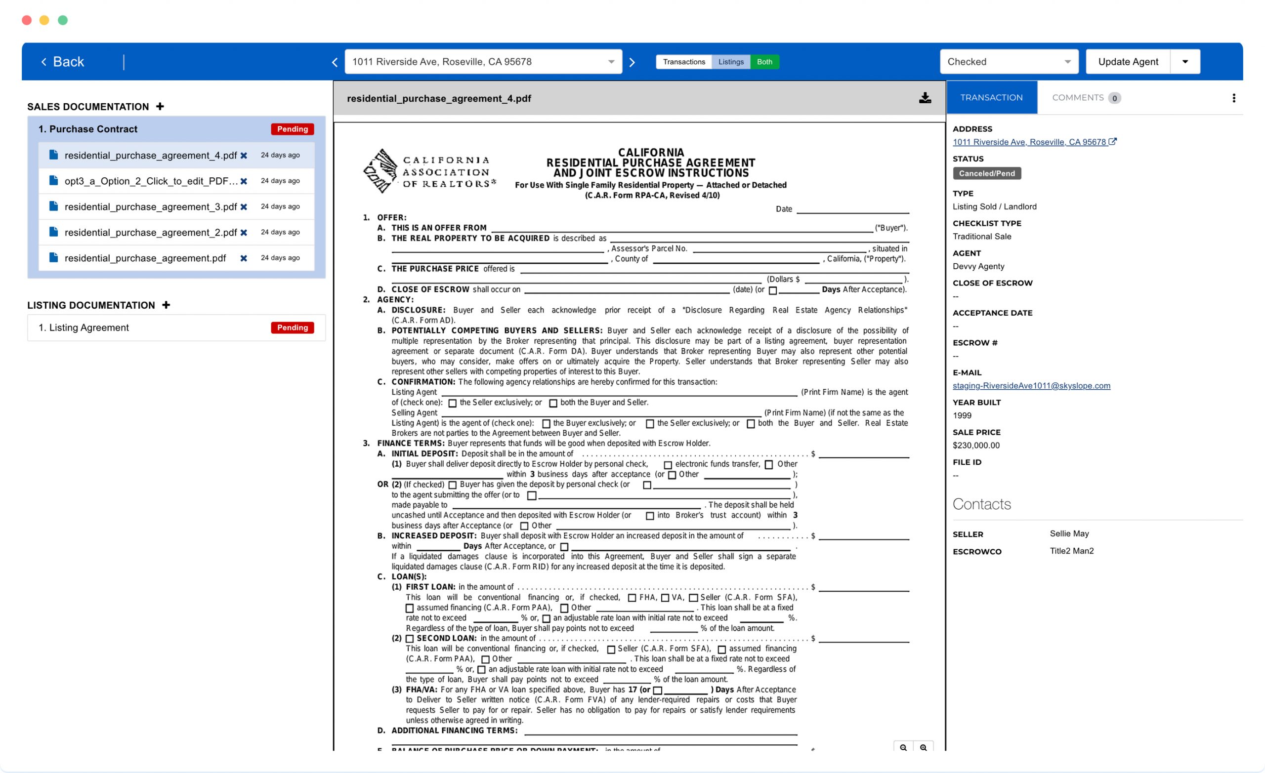 Skyslope - Skyslope - Real Estate Transaction Management